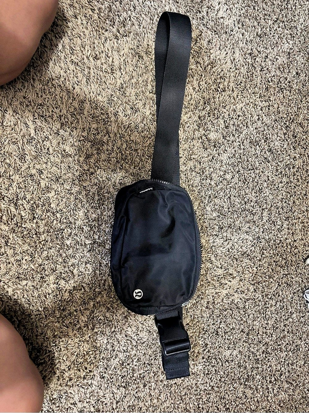 lululemon Everywhere Belt Bag 1L Black Crossbody Bag